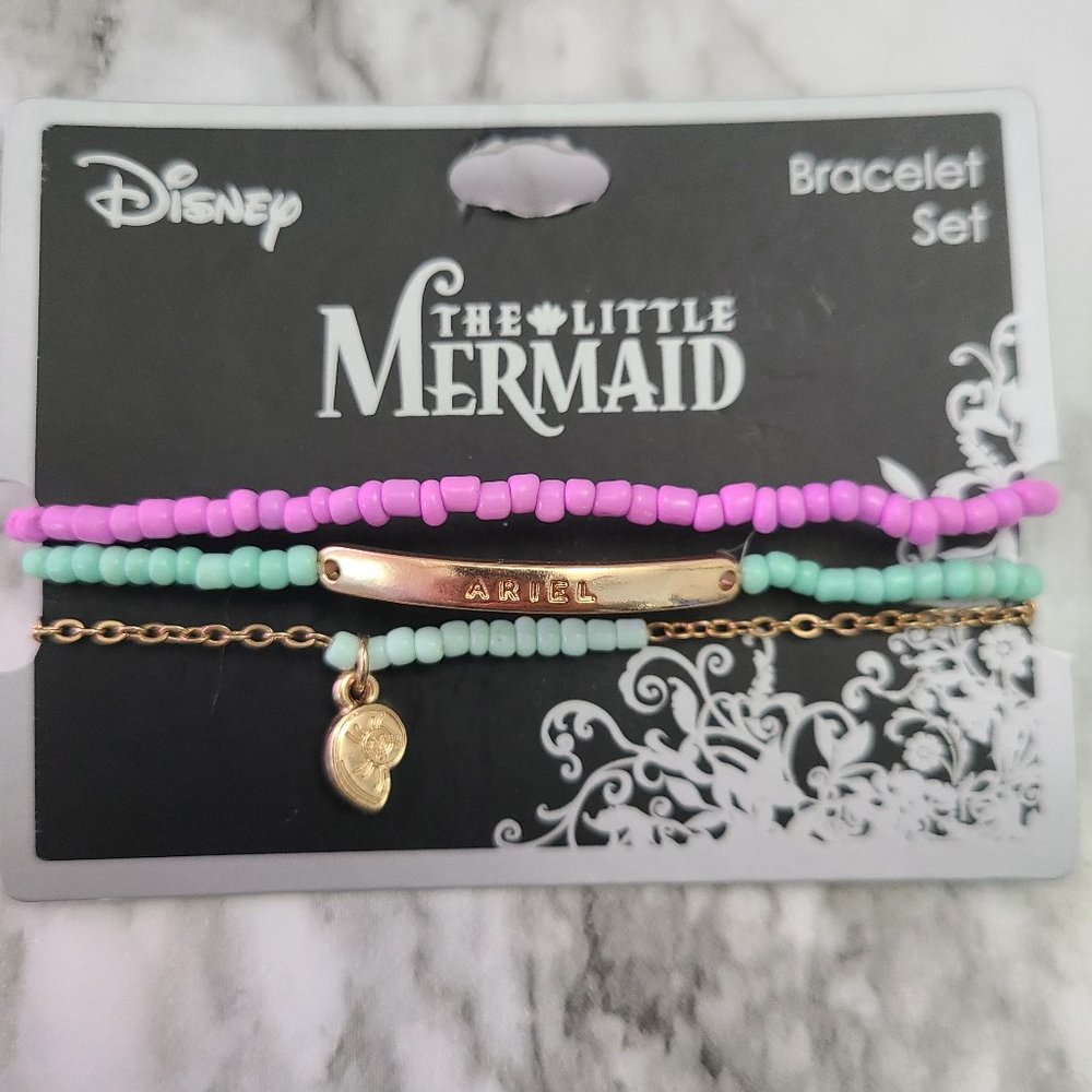 Disney's:  The Little Mermaid Bracelet Set (3)